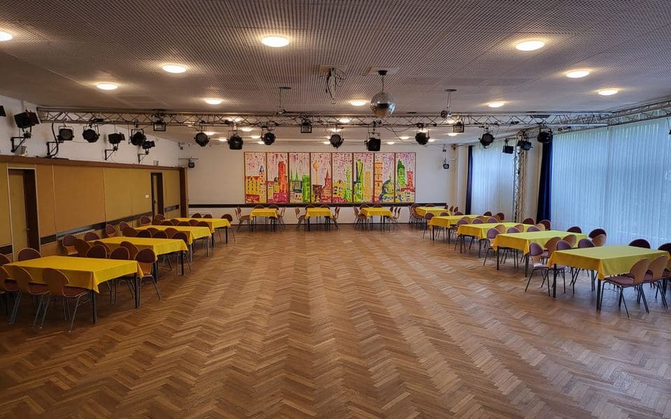 Theater am Park, TaP Extra, Saal mit Bühne in Berlin-Marzahn-Hellersdorf