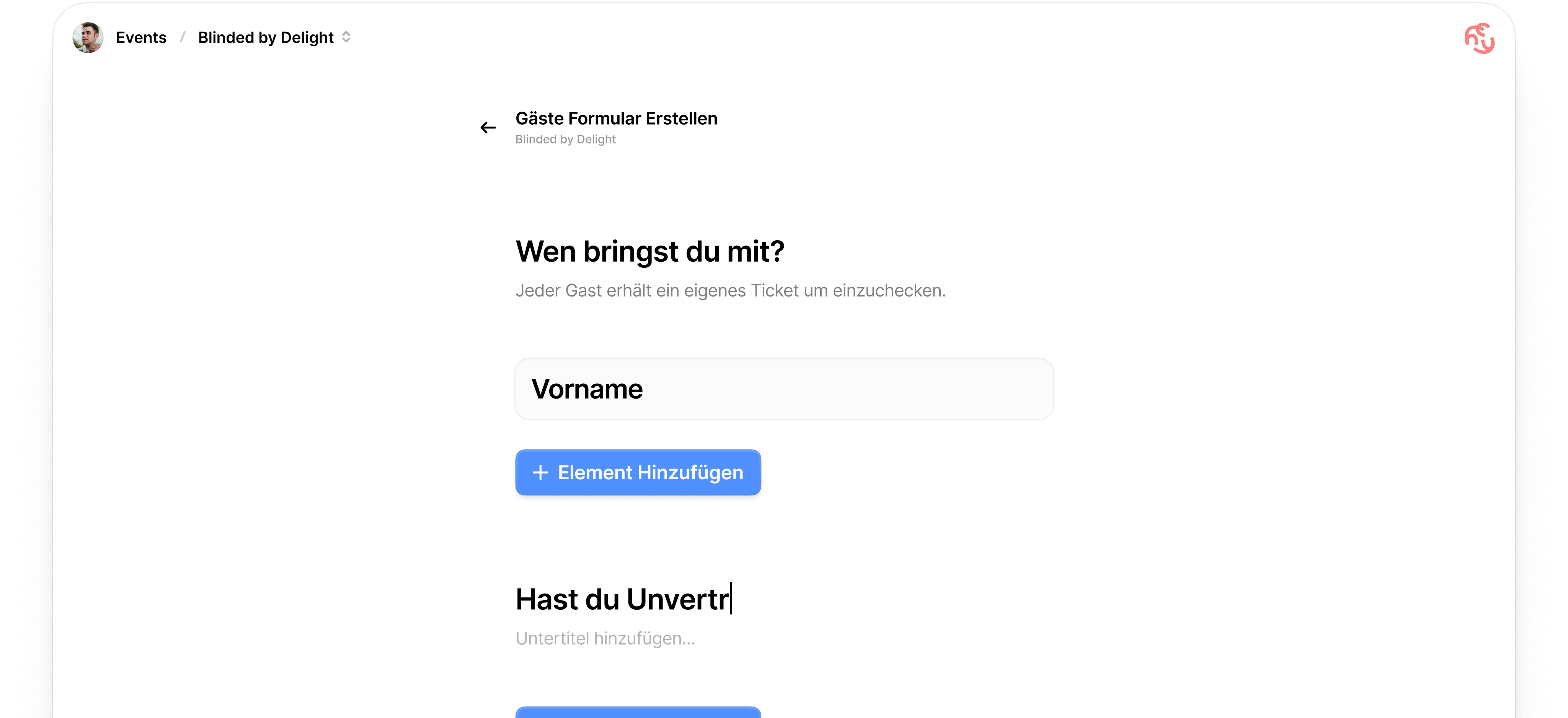 HeyInvite App Preview 3