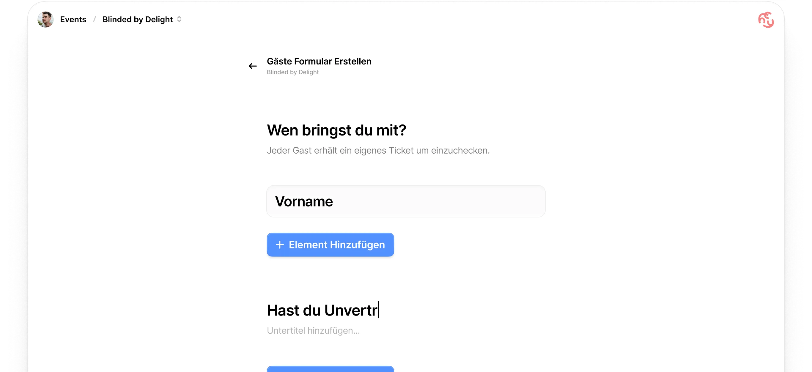 HeyInvite App Preview 3