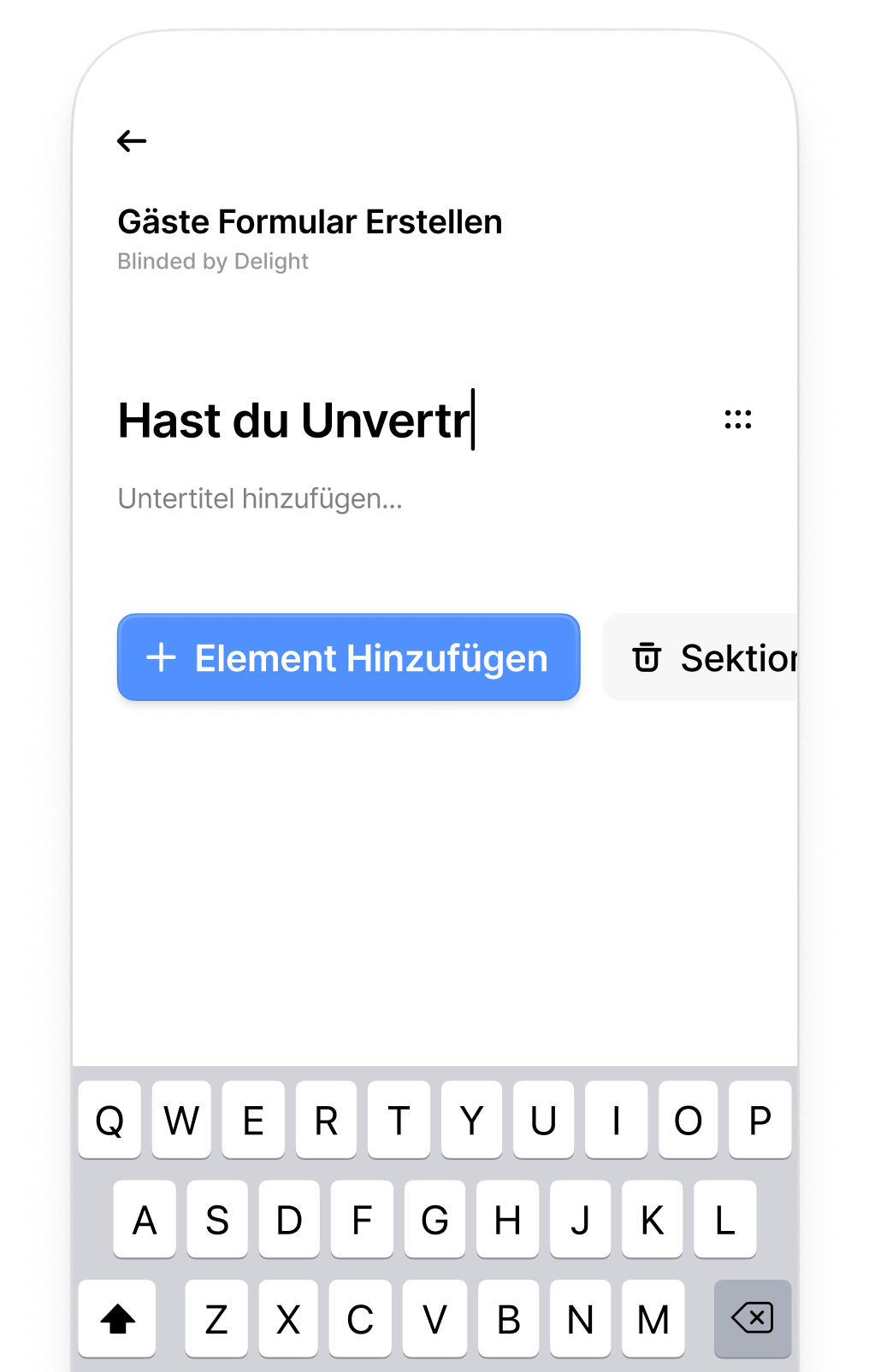 HeyInvite App Preview 3