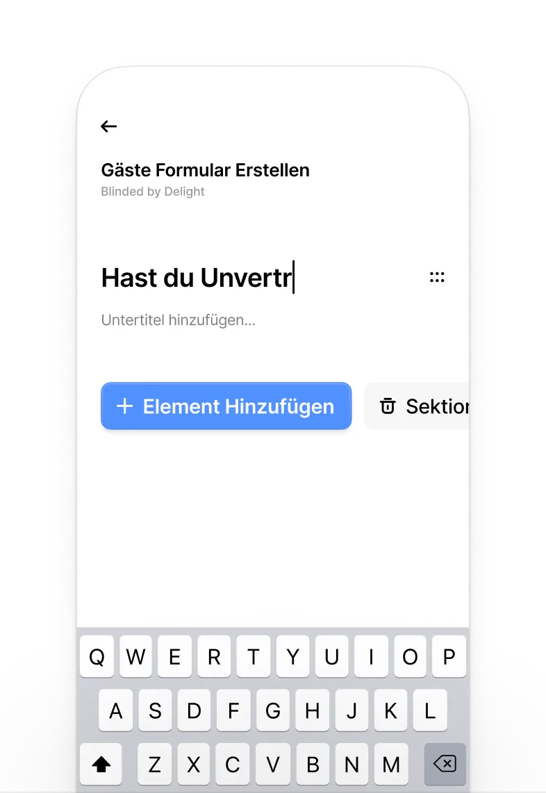 HeyInvite App Preview 3